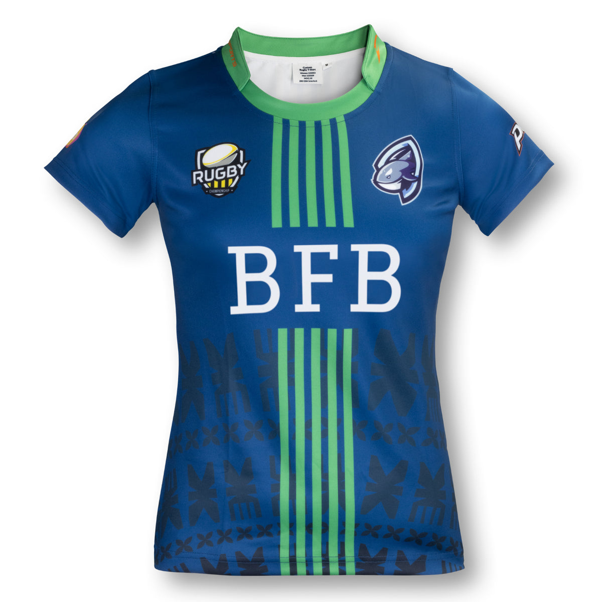 Custom Womens Rugby T-Shirt - Front