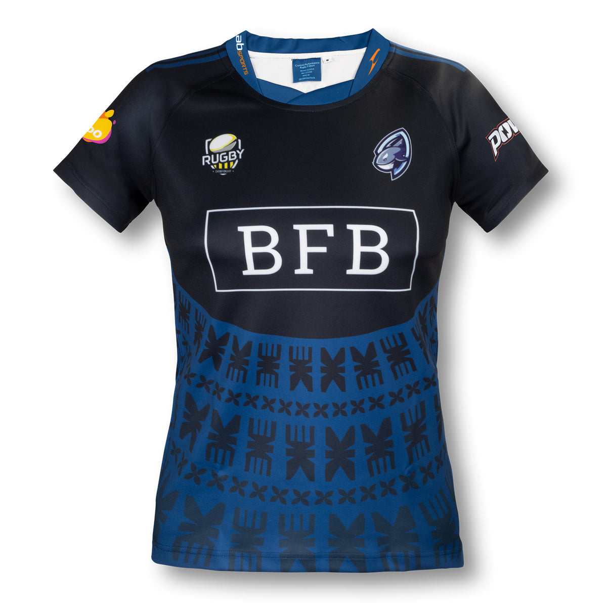 Custom Womens Performance Rugby T-Shirt - Front