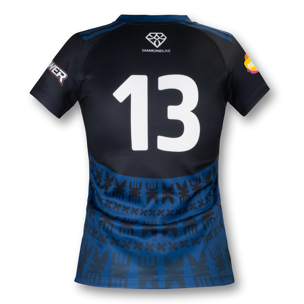 Custom Womens Performance Rugby T-Shirt - Back