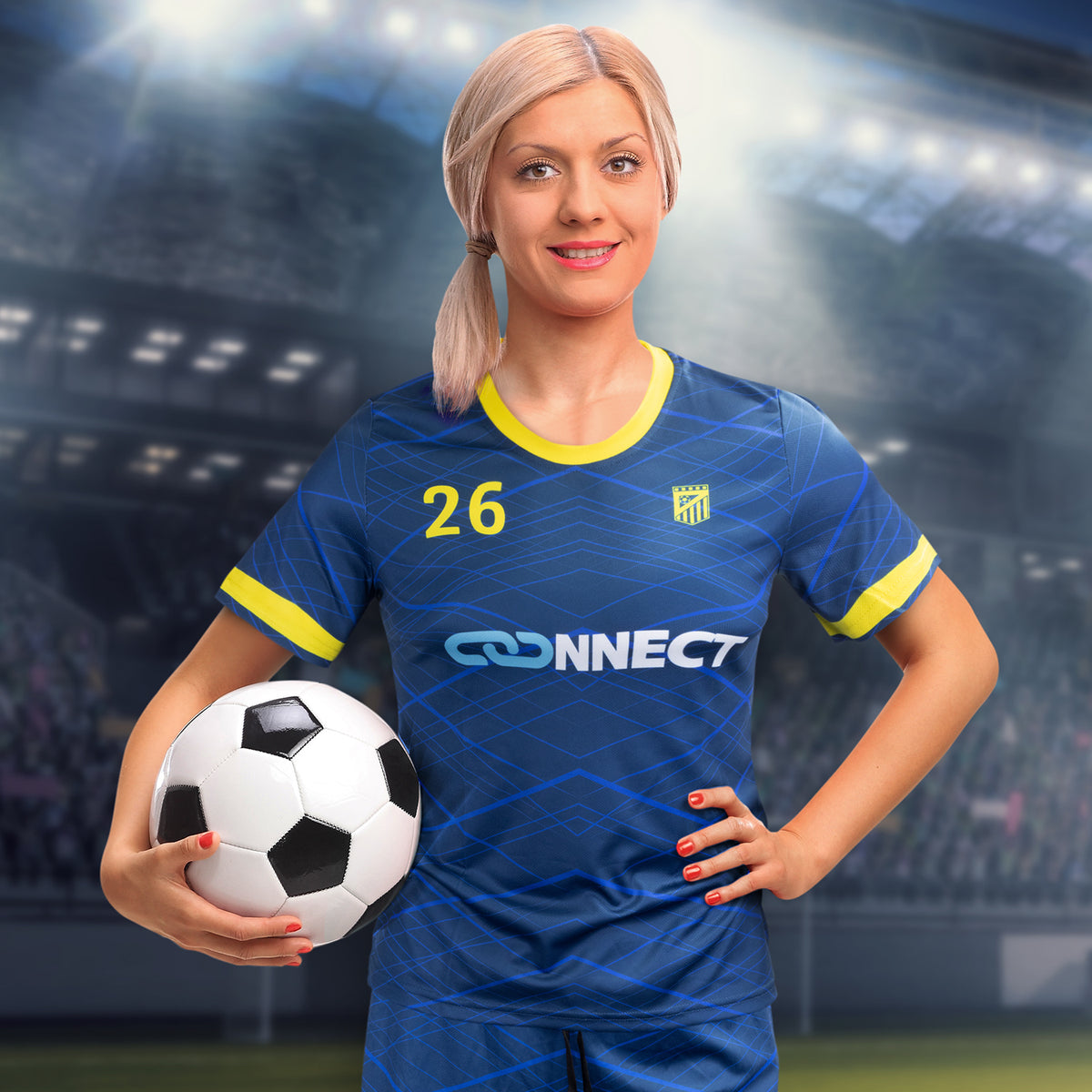 Custom Womens Soccer Top - Feature