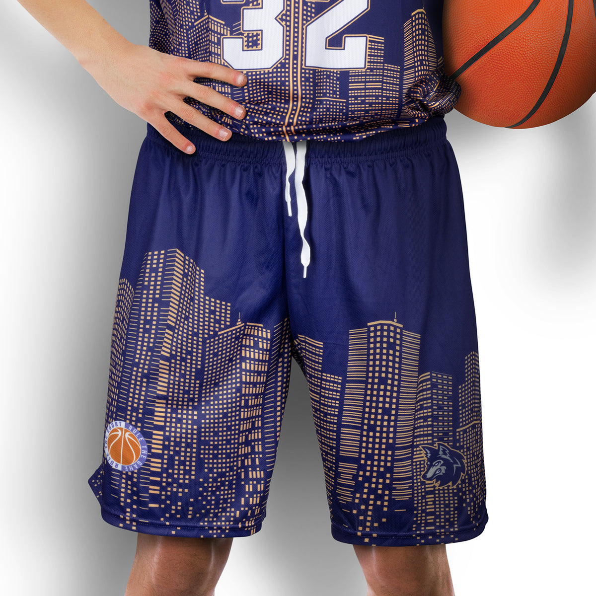 Custom Mens Basketball Shorts - Main