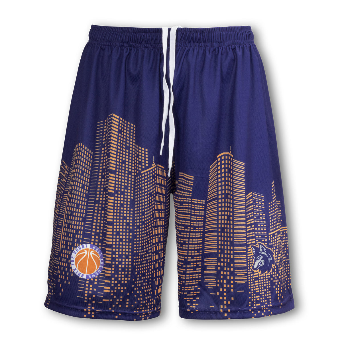 Custom Mens Basketball Shorts - Front