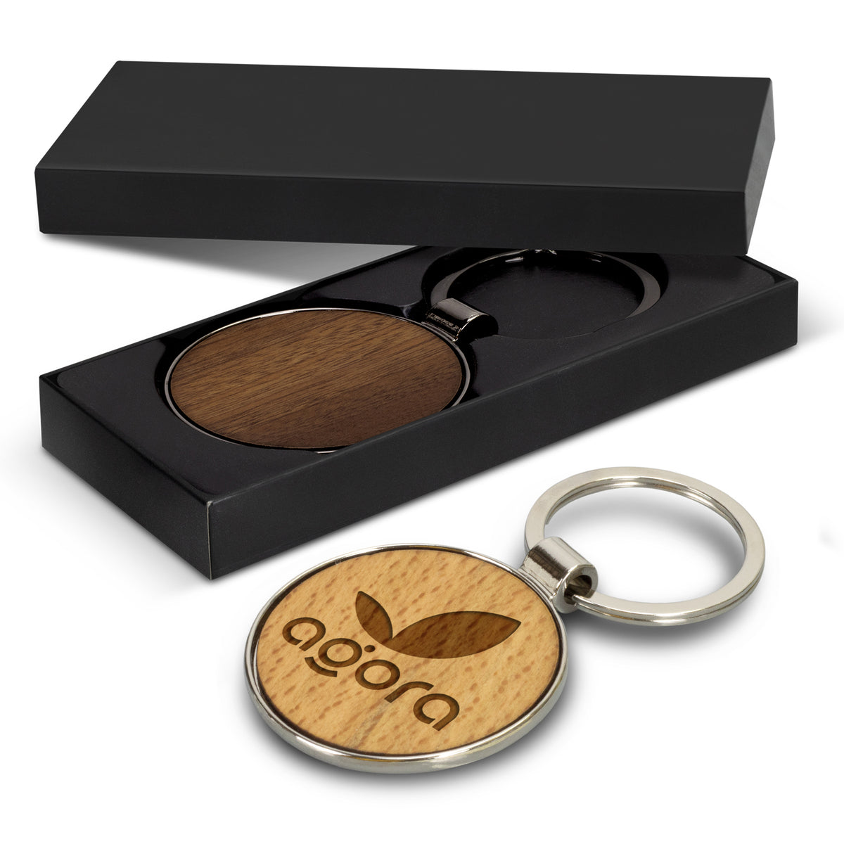Santo Key Ring - Round - Main