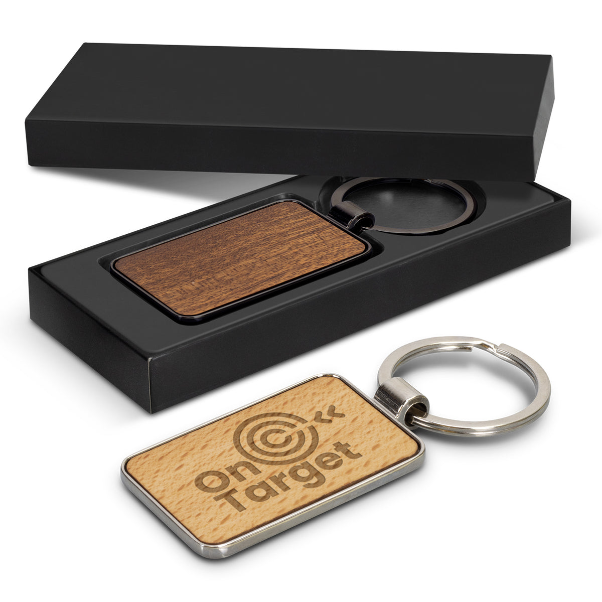 Santo Key Ring - Rectangle - Main