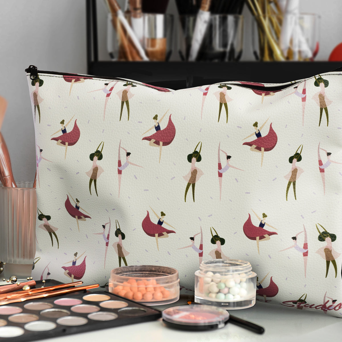 Flora Cosmetic Bag - Large - Feature