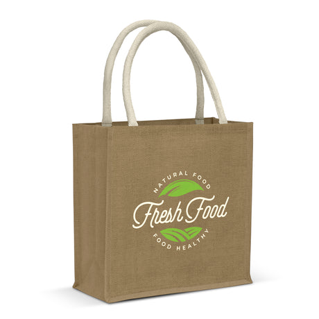 Monza Starch Jute Tote Bag - Main