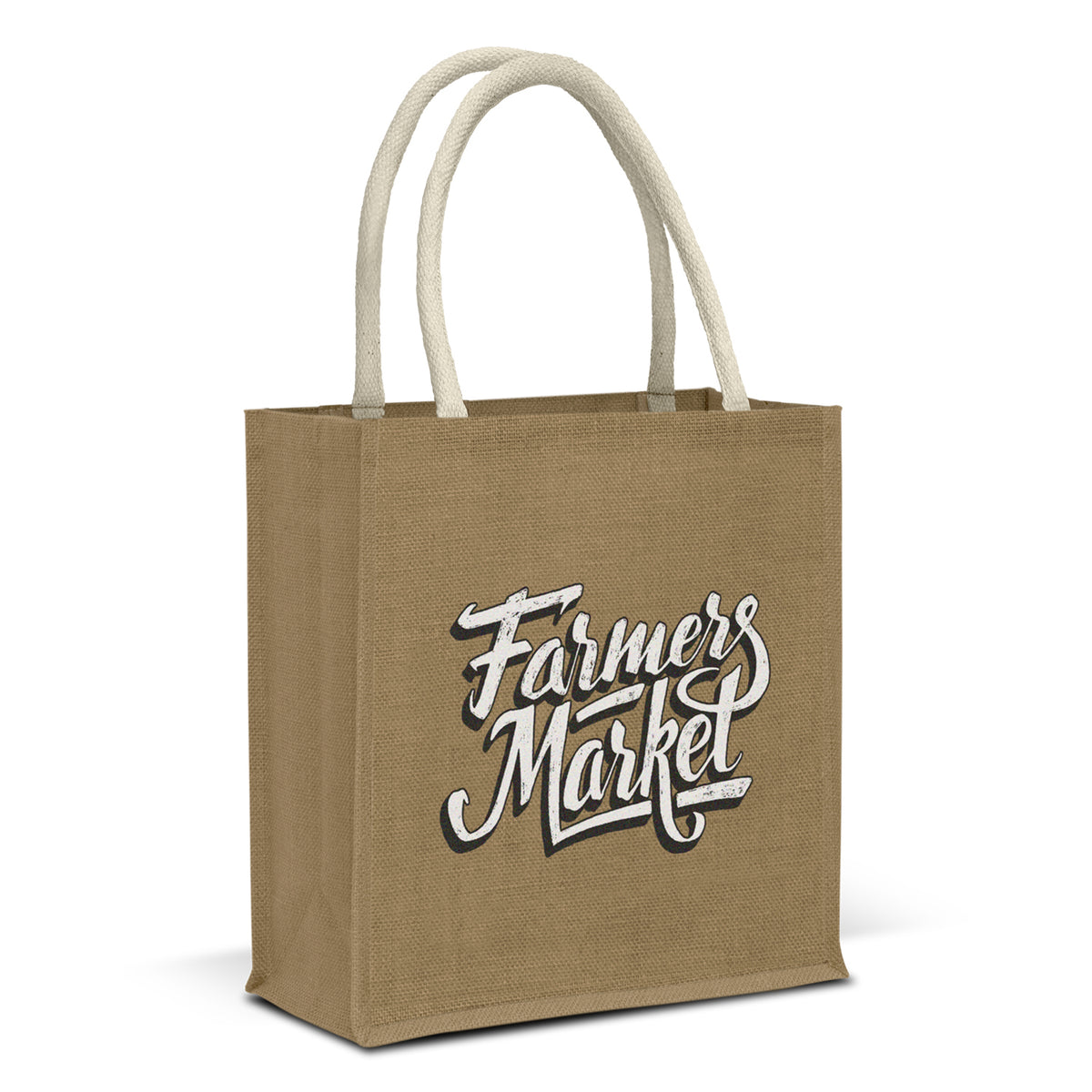 Lanza Starch Jute Tote Bag - Main