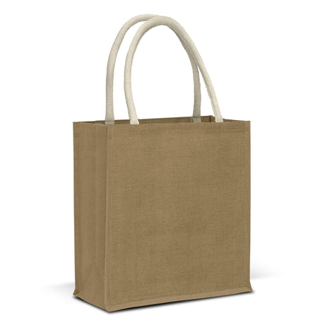 Lanza Starch Jute Tote Bag - Natural