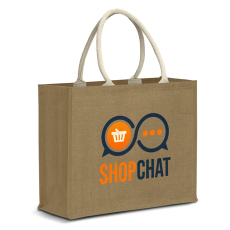 Modena Starch Jute Tote Bag - Main