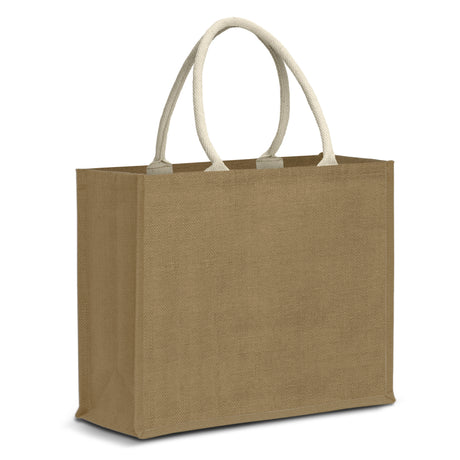 Modena Starch Jute Tote Bag - Natural
