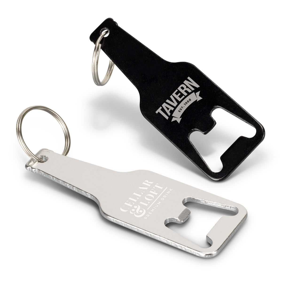Beverage Bottle Opener Key Ring - Main
