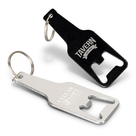 Beverage Bottle Opener Key Ring - Main