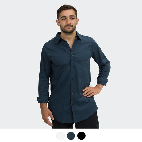 TRENDSWEAR Parker Men's Poplin Shirt - Main