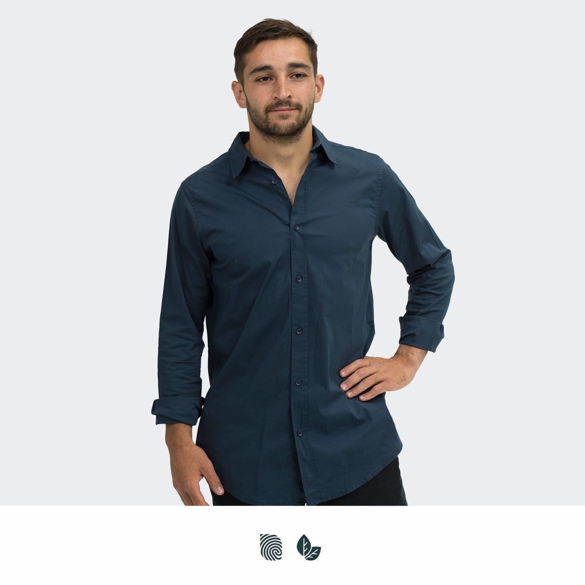 TRENDSWEAR Parker Men's Poplin Shirt - Impact Aware