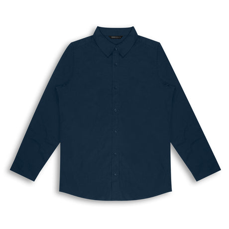 TRENDSWEAR Parker Men's Poplin Shirt - Navy
