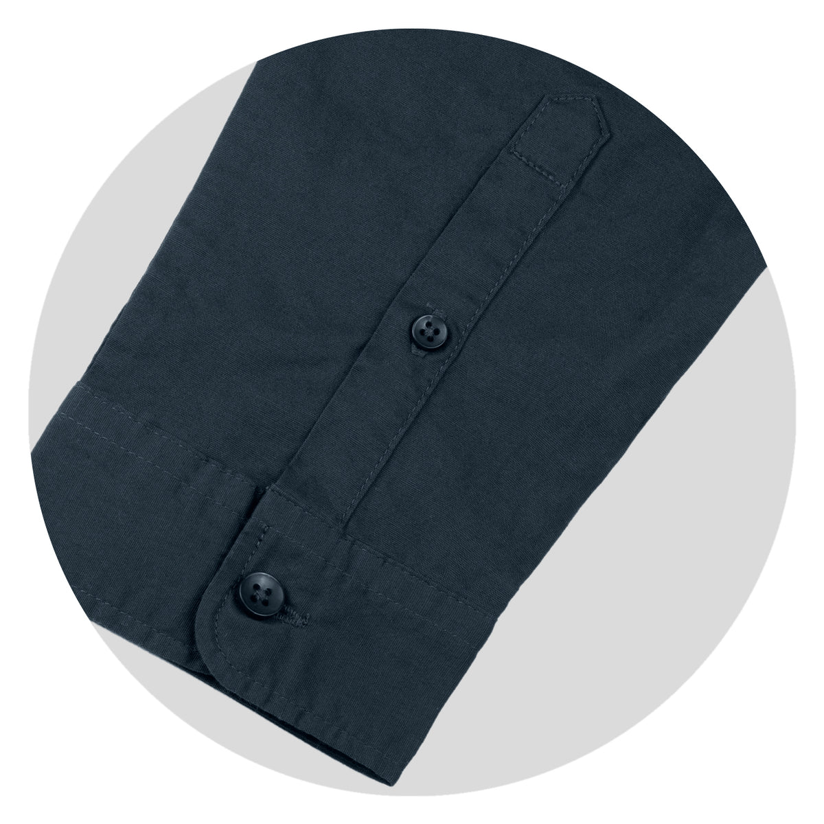 TRENDSWEAR Parker Women's Poplin Shirt - Detail