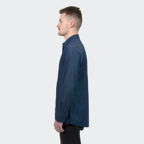 TRENDSWEAR Chester Men's Denim Shirt - Side