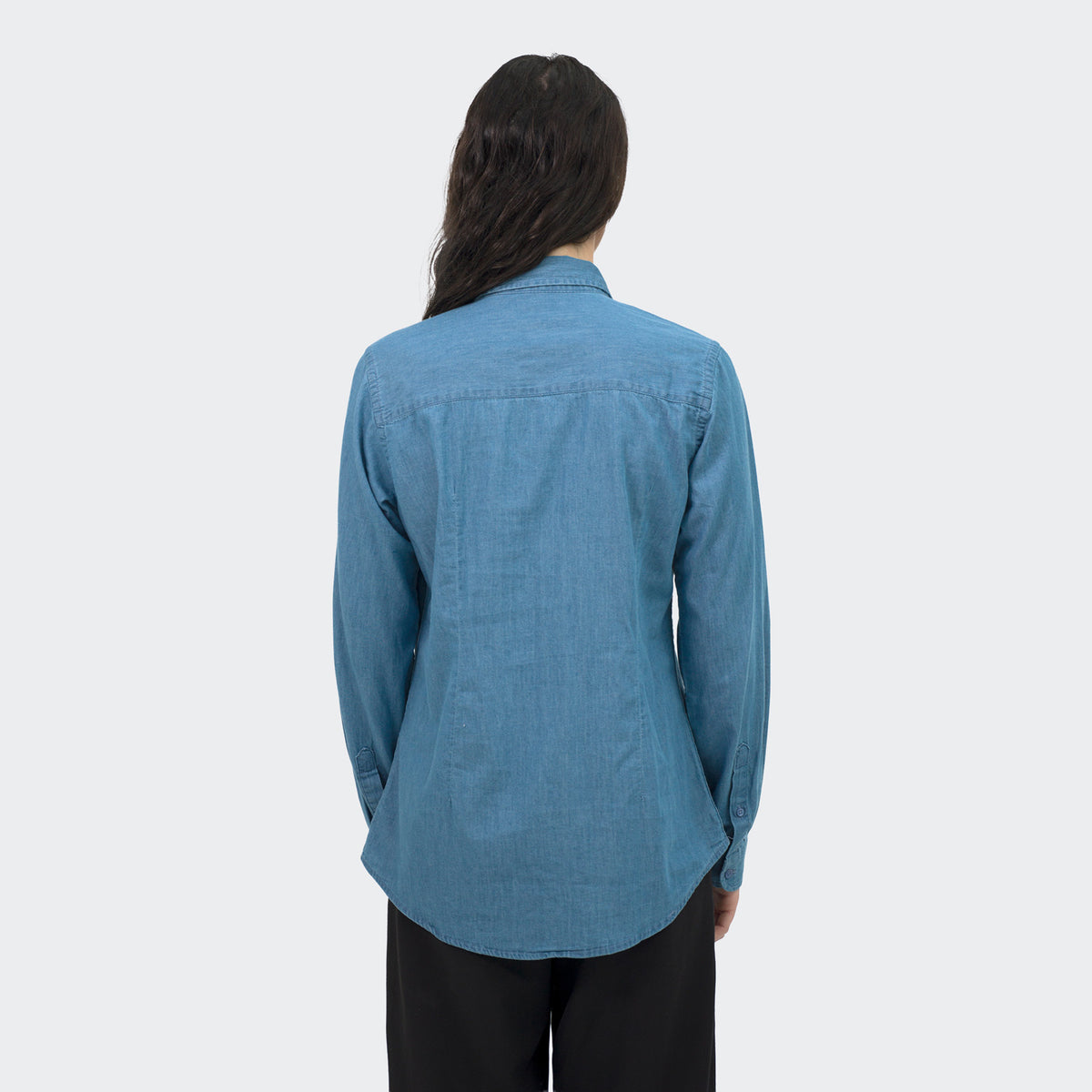 TRENDSWEAR Chester Women's Denim Shirt - Back