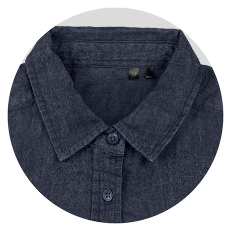TRENDSWEAR Chester Women's Denim Shirt - Detail