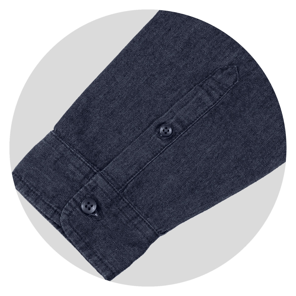 TRENDSWEAR Chester Women's Denim Shirt - Detail