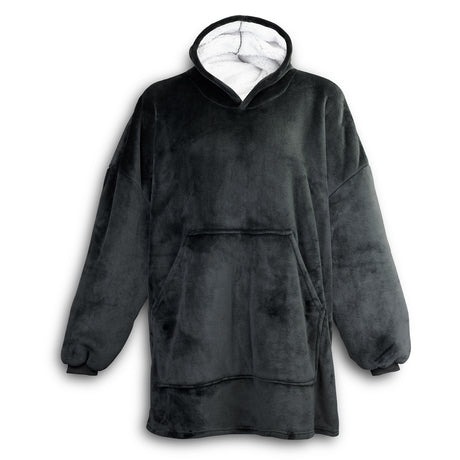 Nimbus Blanket Hoodie - Soft Black
