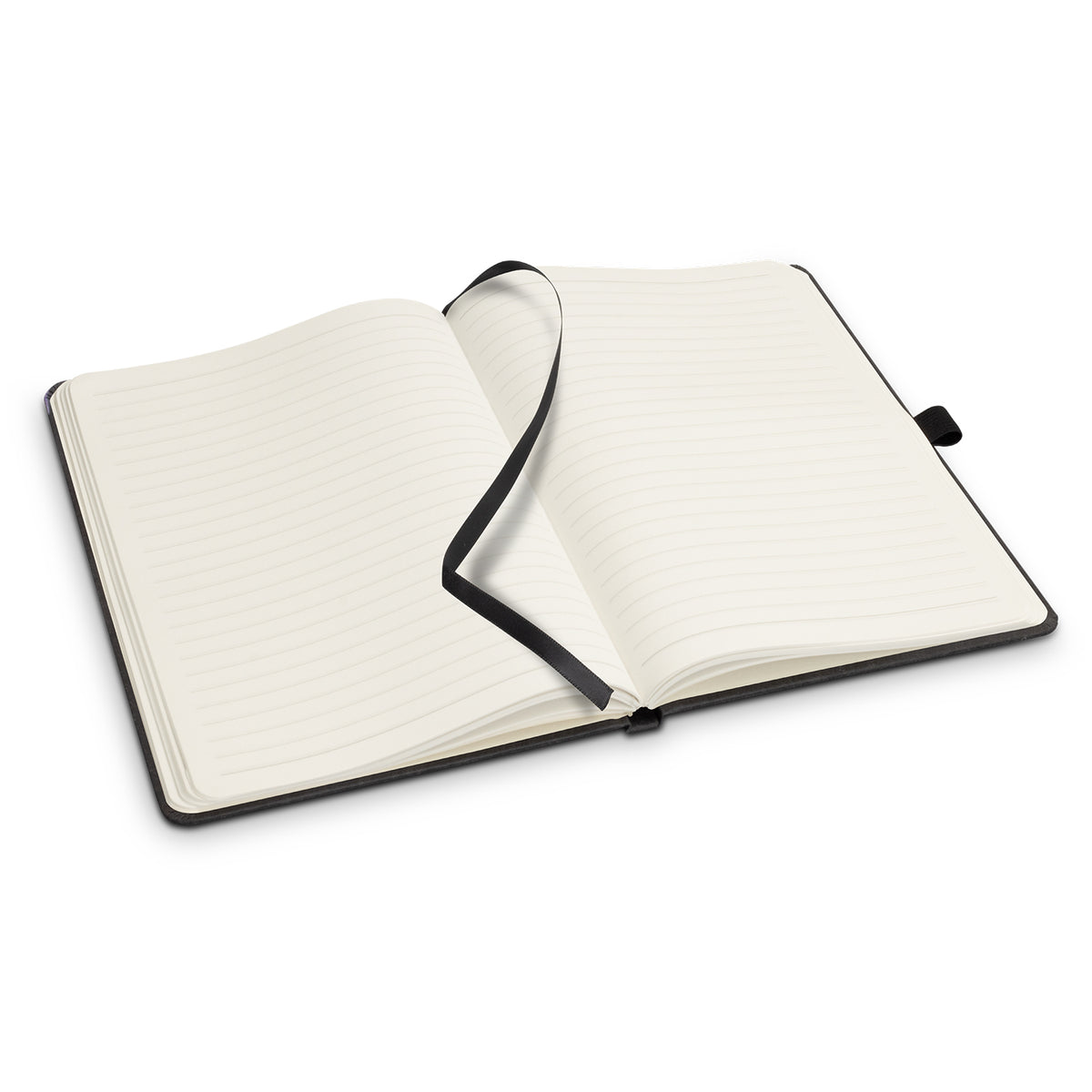 Petros Stone Paper Notebook - Black - Open