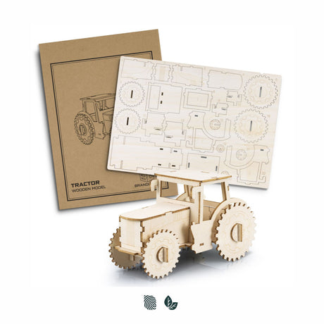 BRANDCRAFT Tractor Wooden Model - Impact Aware