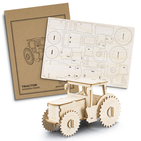 BRANDCRAFT Tractor Wooden Model - Main