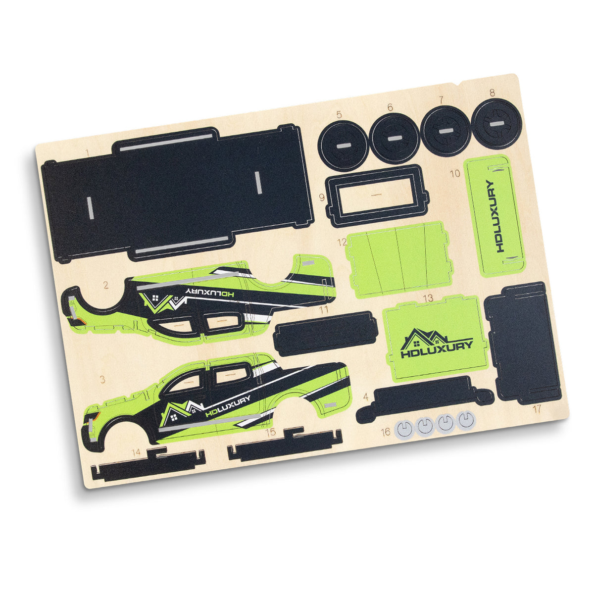 BRANDCRAFT UTE Wooden Model - Direct Digital