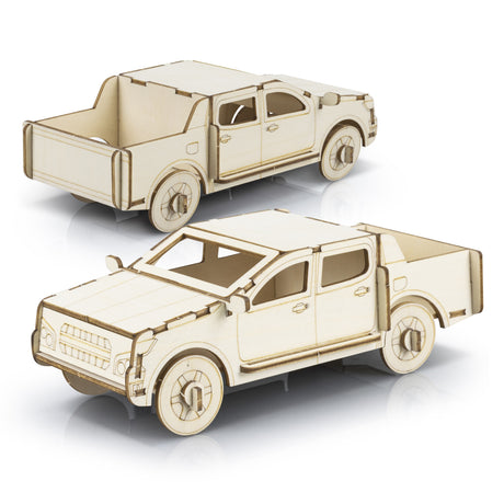 BRANDCRAFT UTE Wooden Model - Assembled Unbranded