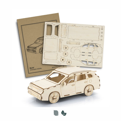 BRANDCRAFT SUV Wooden Model - Impact Aware