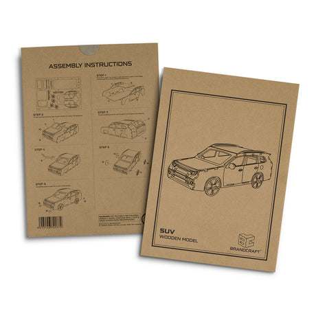 BRANDCRAFT SUV Wooden Model - Sleeve