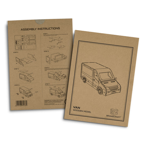 BRANDCRAFT Van Wooden Model - Sleeve