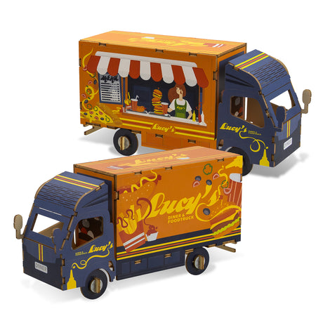 BRANDCRAFT Small Truck Wooden Model - Assembled