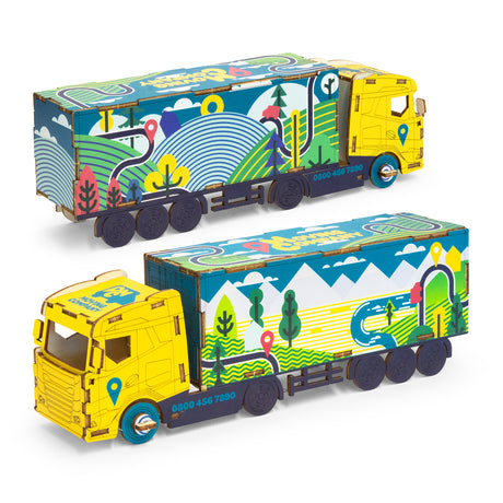 BRANDCRAFT Large Truck Wooden Model - Assembled