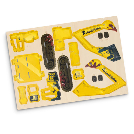 BRANDCRAFT Excavator Wooden Model - Direct Digital