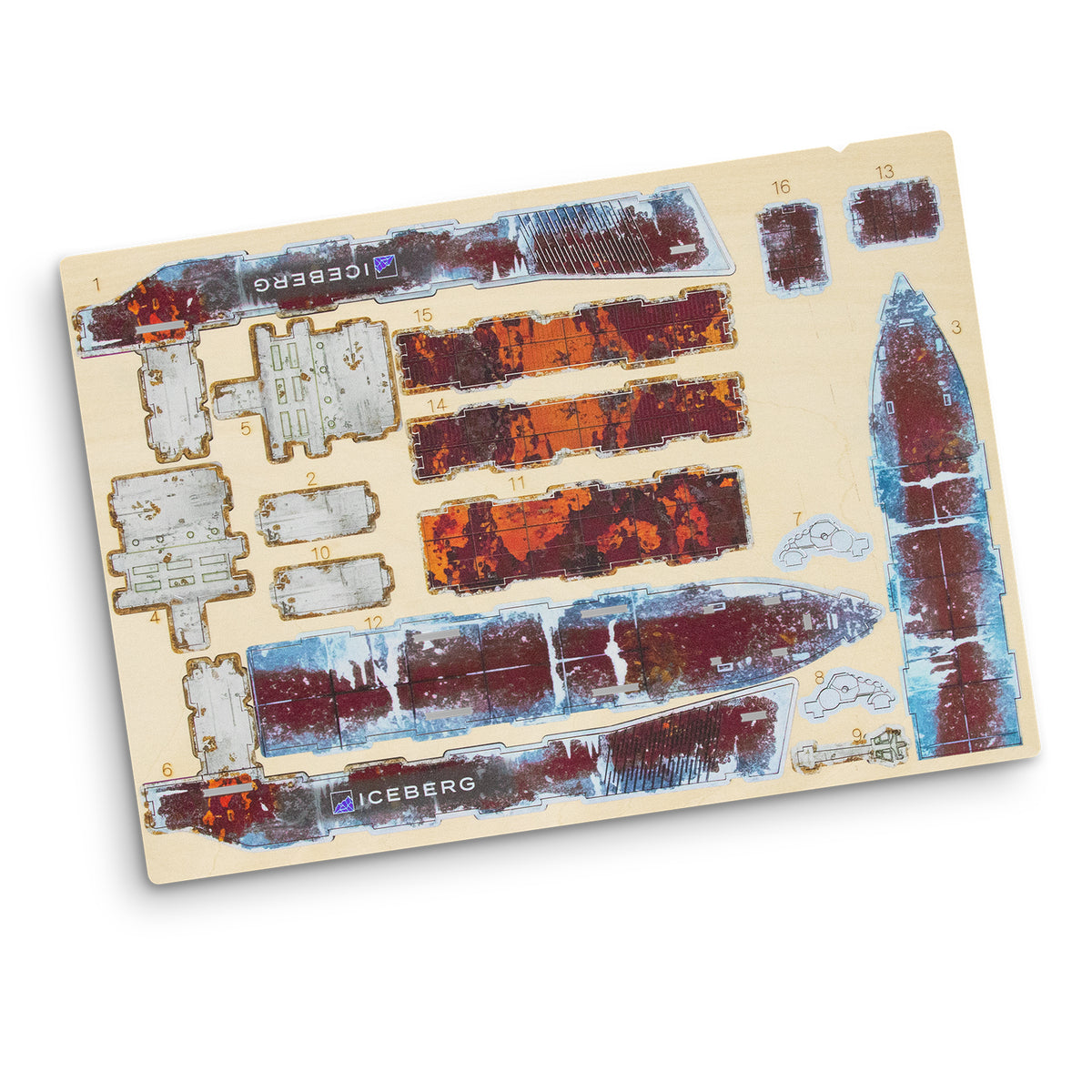 BRANDCRAFT Cargo Ship Wooden Model - Direct Digital