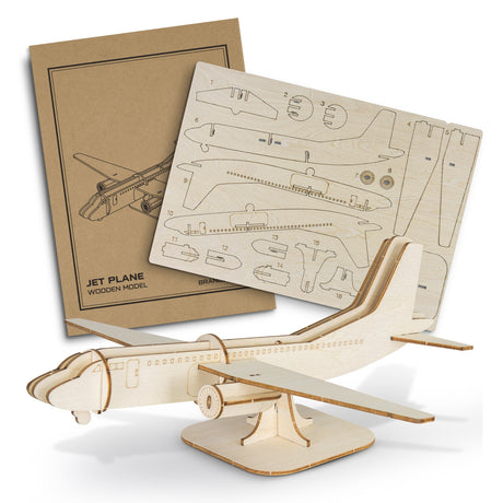 BRANDCRAFT Jet Plane Wooden Model - Main