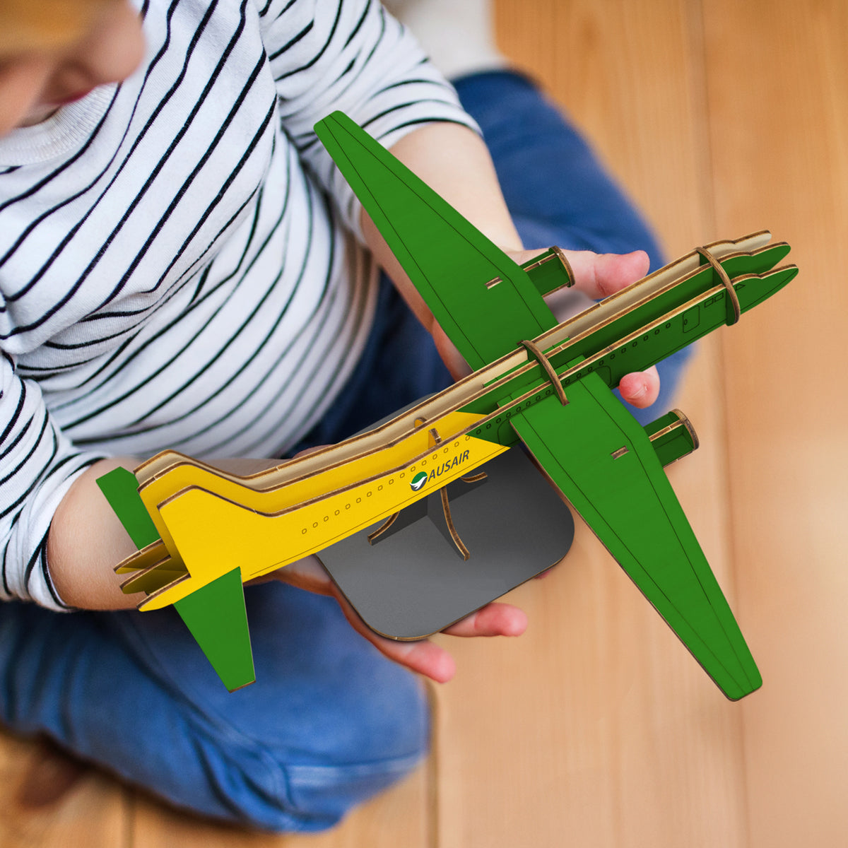 BRANDCRAFT Jet Plane Wooden Model - Feature