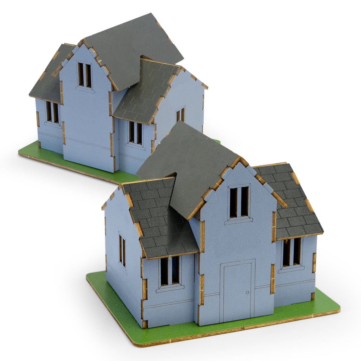 BRANDCRAFT House Wooden Model - Default Digital Template