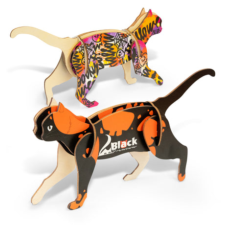 BRANDCRAFT Cat Wooden Model - Assembled