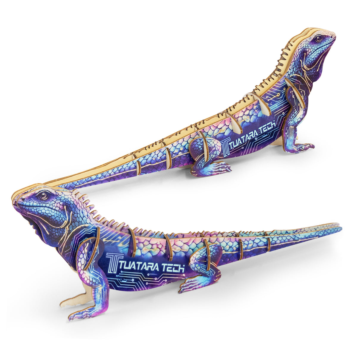 BRANDCRAFT Tuatara Wooden Model - Assembled