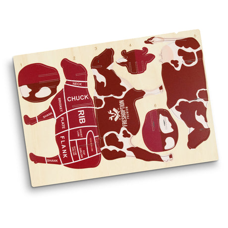 BRANDCRAFT Cow Wooden Model - Direct Digital