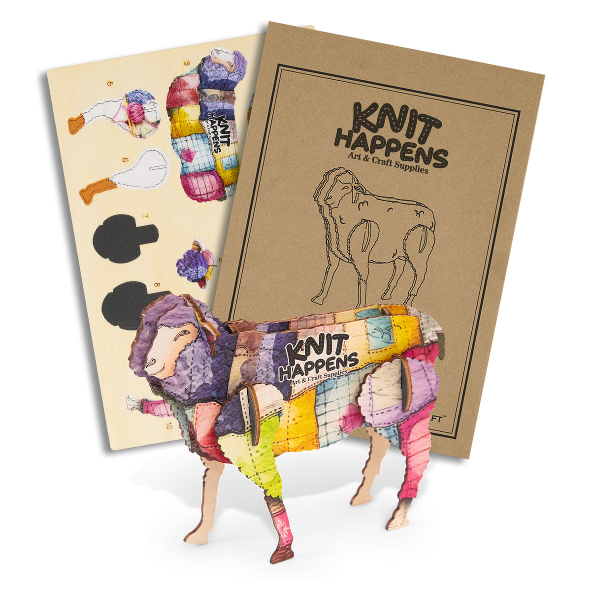BRANDCRAFT Sheep Wooden Model - Main