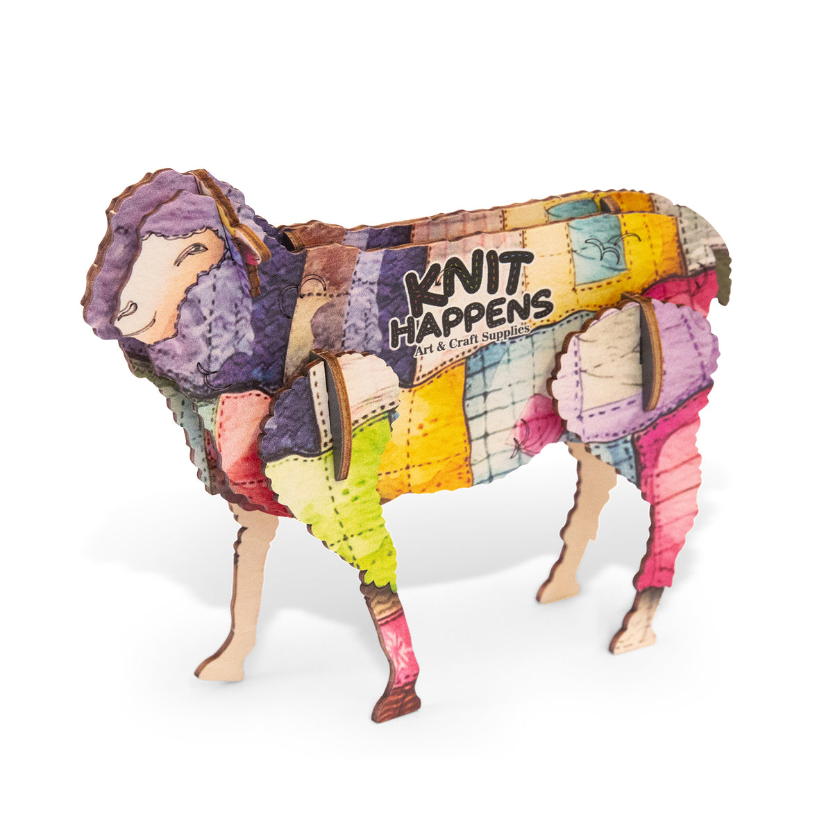 BRANDCRAFT Sheep Wooden Model - Left Side