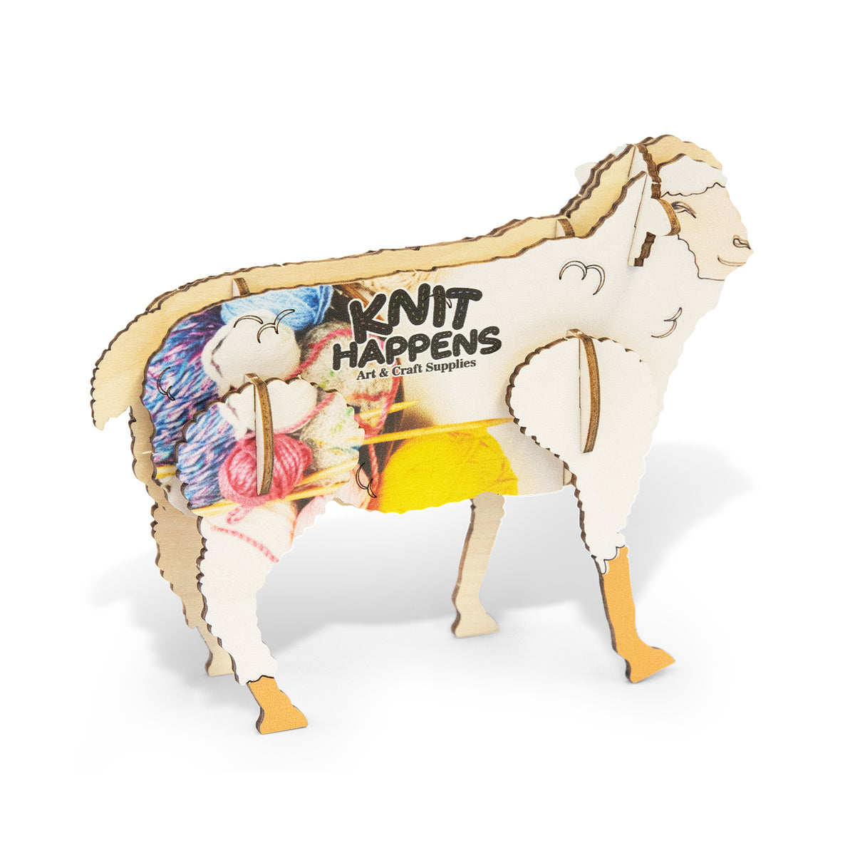BRANDCRAFT Sheep Wooden Model - Right Side