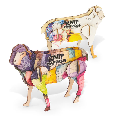 BRANDCRAFT Sheep Wooden Model - Assembled