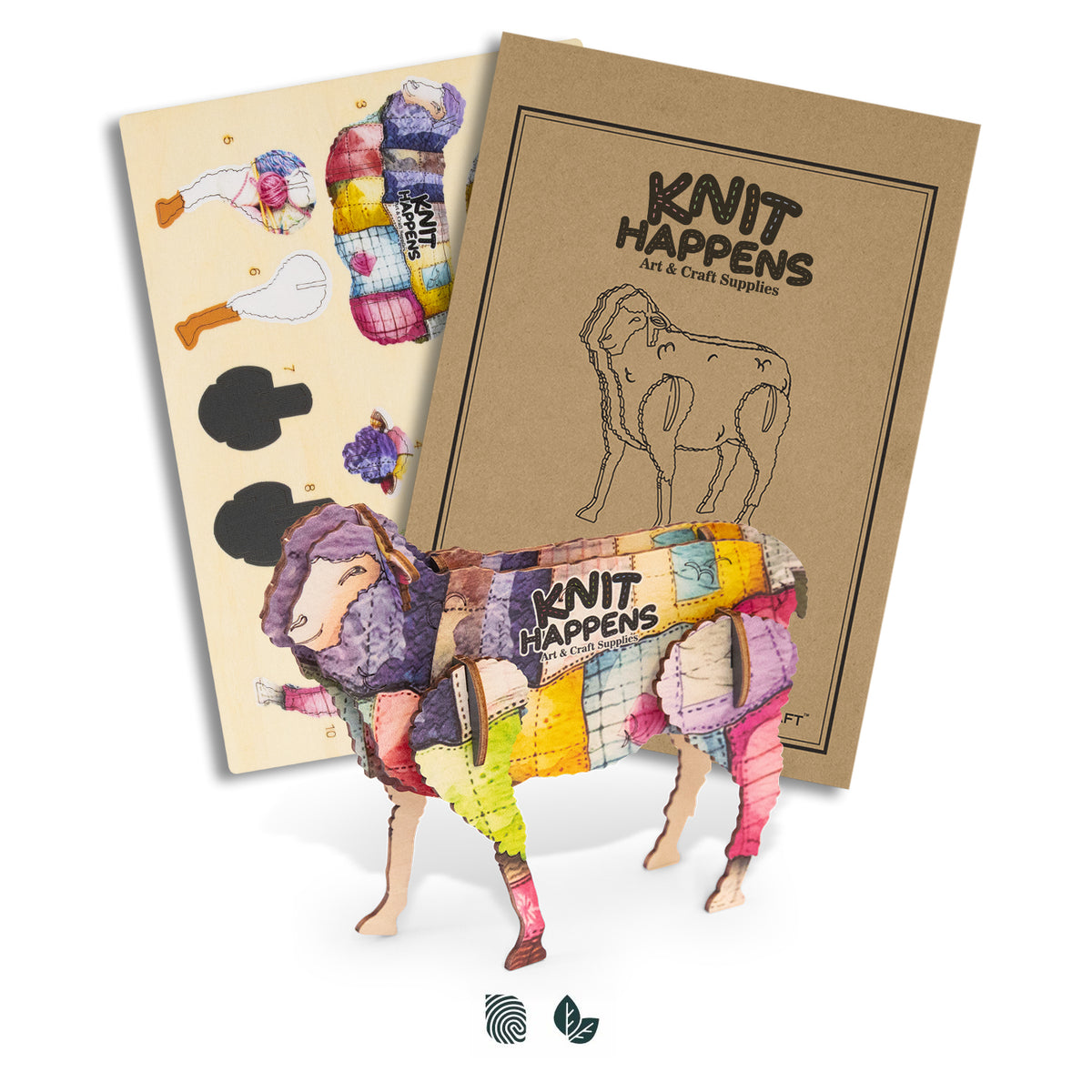 BRANDCRAFT Sheep Wooden Model - Impact Aware