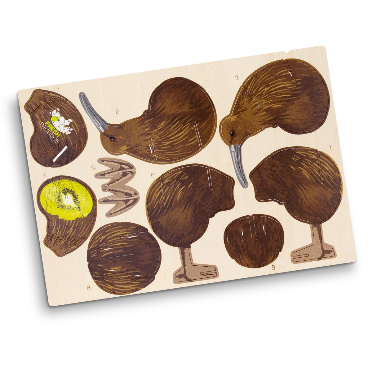 BRANDCRAFT Kiwi Wooden Model - Direct Digital