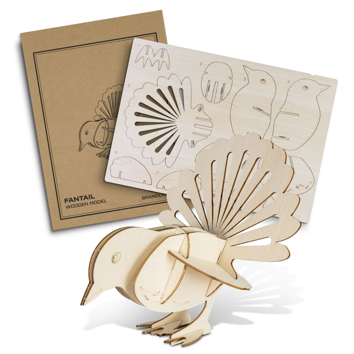 BRANDCRAFT Fantail Wooden Model - Main